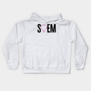 Women In Stem Day Kids Hoodie